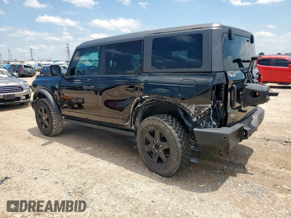 2023 Ford Bronco z VIN 1FMDE5BH0PLB83665, wystawiony jako Copart lot #60420145 z przebiegiem 16 678 mil mil oraz Czysty tytuł • Clean title. Historia ofert i sprzedaży dostępna na DreamBid. Obrazek 2.