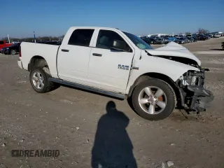 2014 Ram 1500 Express with VIN 1C6RR7KT2ES411223, listed as a Copart auction lot 44519485 with 0 mi miles and Salvage Title. Bid and sale history available at carsss.com. Image 4.