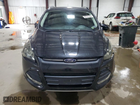 2015 Ford Escape Titanium with VIN 1FMCU9J91FUB77592, listed as a Copart auction lot 62727355 with 94,131 mi miles and Salvage title. Bid and sale history available at DreamBid. Image 5.