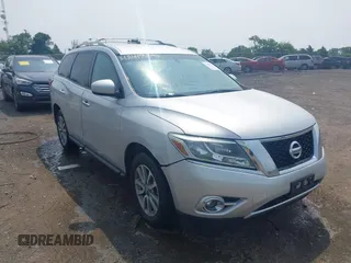 2014 Nissan Pathfinder Platinum with VIN 5N1AR2MM3EC733714, listed as a IAAI auction lot 42417675 with 161,212 mi miles and . Bid and sale history available at DreamBid. Image 1.