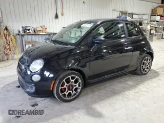 2012 FIAT 500 Sport z VIN 3C3CFFBR5CT344350, wystawiony jako Copart lot #51921105 z przebiegiem 110 394 mil mil oraz Szkody całkowita. Historia ofert i sprzedaży dostępna na DreamBid. Obrazek 1.