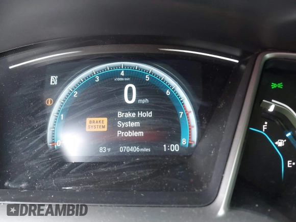 2016 Honda Civic Sedan EX with VIN 19XFC2F73GE054122, listed as a IAAI auction lot 41616952 with 70,406 mi miles. Bid and sale history available at carsss.com. Image 15.