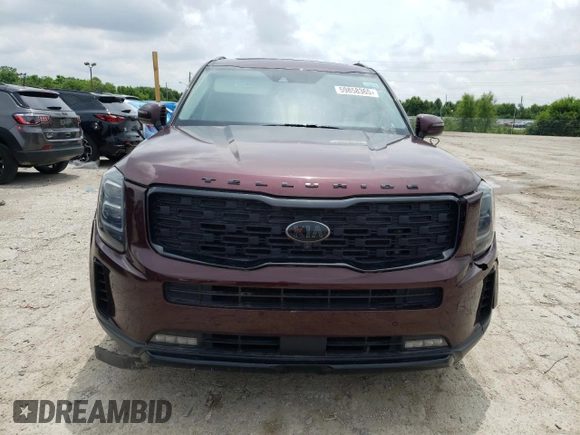2021 Kia Telluride SX with VIN 5XYP5DHC2MG125149, listed as a Copart auction lot 59858365 with 180,174 mi miles and Clean title. Bid and sale history available at DreamBid. Image 5.