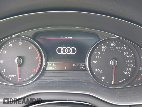 2023 Audi Q5 S line Premium with VIN WA1GAAFYXP2164279, listed as a IAAI auction lot 41315386 with 8,911 mi miles. Bid and sale history available at carsss.com. Image 16.