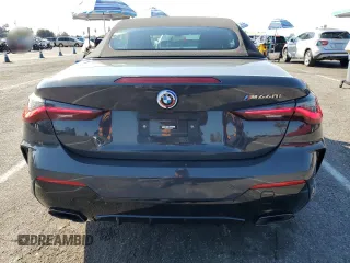 2023 BMW 4 Series M440i with VIN WBA53AT09PCM38259, listed as a Copart auction lot 44629515 with 14,621 mi miles and Salvage Title. Bid and sale history available at DreamBid. Image 6.