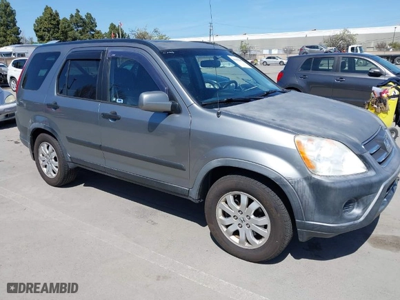 2006 Honda CR-V EX with VIN JHLRD68816C025041, listed as a IAAI auction lot 41963589 with 180,077 mi miles. Bid and sale history available at carsss.com. Image 1.