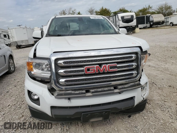 2016 GMC Canyon 4WD SLE with VIN 1GTG6CE37G1118407, listed as a Copart auction lot 71991644 with 79,515 mi miles and Salvage Title. Bid and sale history available at carsss.com. Image 5.