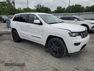 2021 Jeep Grand Cherokee Laredo X with VIN 1C4RJFAG1MC580981, listed as a Copart auction lot 58090225 with 71,942 mi miles and Salvage title. Bid and sale history available at DreamBid. Image 4.