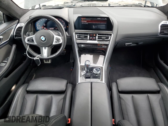 2020 BMW 8 Series M850i with VIN WBAGV8C0XLCD64228, listed as a Copart auction lot 60908315 with 67,643 mi miles and Salvage title. Bid and sale history available at DreamBid. Image 8.