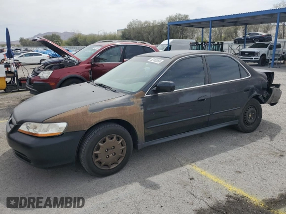 2001 Honda Accord LX with VIN 1HGCG554X1A143892, listed as a Copart auction lot 52162955 with 117,059 mi miles and Salvage title. Bid and sale history available at DreamBid. Image 1.