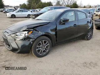 2019 Toyota Yaris L z VIN 3MYDLBYV2KY510042, wystawiony jako Copart lot #85067744 z przebiegiem Nie podano mil oraz Szkoda całkowita • Salvage title. Historia ofert i sprzedaży dostępna na DreamBid. Obrazek 1.