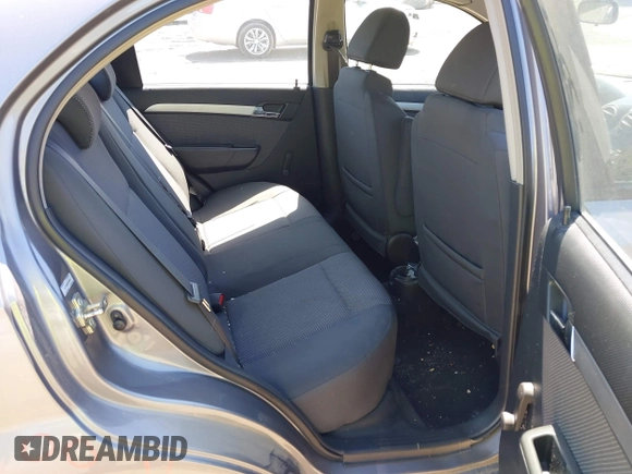 2011 Chevrolet Aveo 1LT with VIN KL1TD5DE2BB166314, listed as a IAAI auction lot 42189240 with 140,922 mi miles and . Bid and sale history available at DreamBid. Image 8.