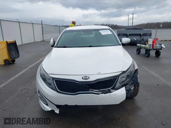 2015 Kia Optima EX with VIN 5XXGN4A7XFG429821, listed as a IAAI auction lot 41707204 with 134,383 mi miles. Bid and sale history available at carsss.com. Image 12.