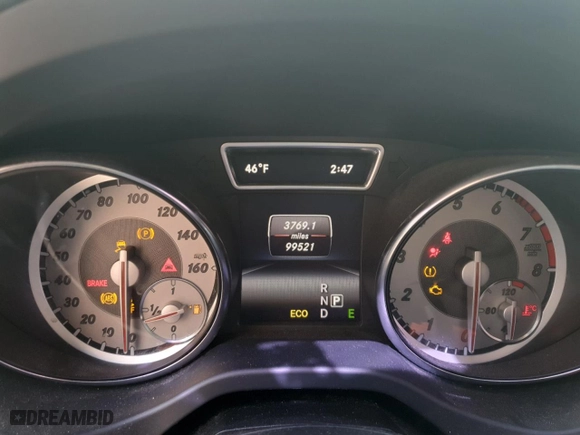 2014 Mercedes-Benz CLA-Class CLA 250 with VIN WDDSJ4EB1EN032351, listed as a Copart auction lot 50203205 with 99,521 mi miles and Clean Title. Bid and sale history available at carsss.com. Image 9.