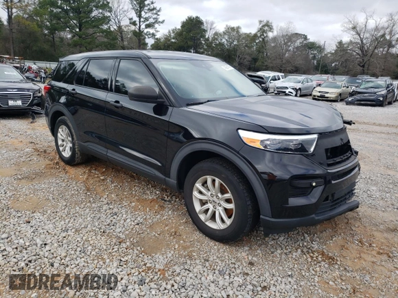 2021 Ford Explorer with VIN 1FMSK8BB2MGA19321, listed as a Copart auction lot 46661495 with 30,861 mi miles and Non Repairable. Bid and sale history available at carsss.com. Image 4.