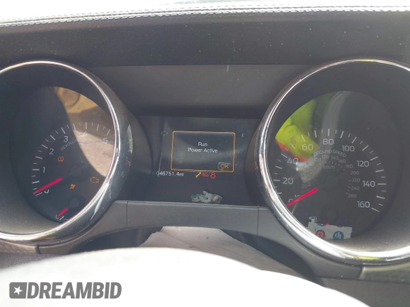 2015 Ford Mustang GT with VIN 1FA6P8CF1F5425572, listed as a IAAI auction lot 41939647 with 46,751 mi miles and . Bid and sale history available at carsss.com. Image 7.