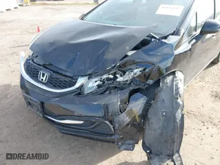 2013 Honda Civic Sdn LX with VIN 19XFB2F5XDE277562, listed as a IAAI auction lot 41852337 with 146,997 mi miles. Bid and sale history available at carsss.com. Image 6.