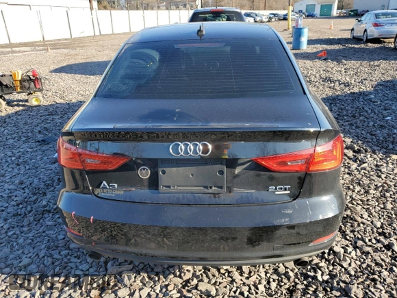 2015 Audi A3 2.0T Premium Plus with VIN WAUEFGFF7F1076792, listed as a Copart auction lot 37196914 with 129,162 mi miles. Bid and sale history available at carsss.com. Image 6.