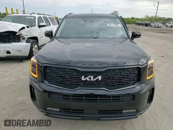 2022 Kia Telluride SX with VIN 5XYP5DHC5NG286516, listed as a Copart auction lot 55111655 with 40,010 mi miles and Salvage title. Bid and sale history available at DreamBid. Image 14.