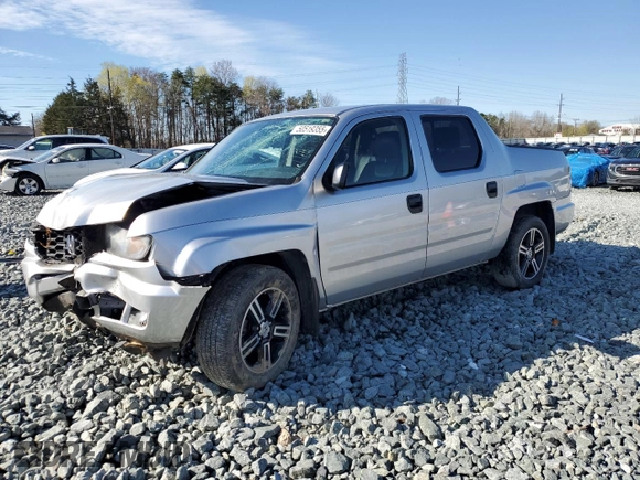 2013 Honda Ridgeline Sport z VIN 5FPYK1F70DB018035, wystawiony jako Copart lot #50519355 z przebiegiem Nie podano mil oraz Szkoda całkowita • Salvage title. Historia ofert i sprzedaży dostępna na DreamBid. Obrazek 1.