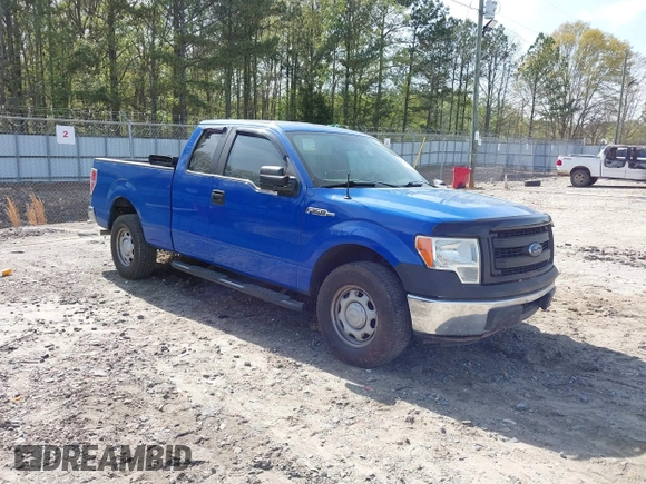 2013 Ford F-150 XL with VIN 1FTEX1CM5DKD61904, listed as a IAAI auction lot 41935791 with 106,156 mi miles and . Bid and sale history available at DreamBid. Image 1.
