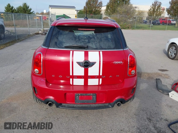 2015 MINI Cooper Countryman S with VIN WMWZC5C51FWP49282, listed as a IAAI auction lot 40698179 with 63,037 mi miles. Bid and sale history available at carsss.com. Image 17.