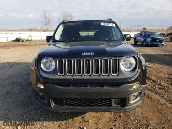 2015 Jeep Renegade Latitude with VIN ZACCJBBT4FPC46338, listed as a Copart auction lot 48301325 with 93,125 mi miles and Salvage Title. Bid and sale history available at carsss.com. Image 5.