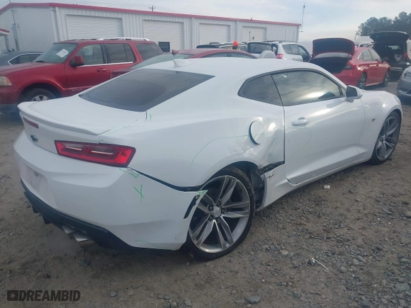 2018 Chevrolet Camaro 1LT with VIN 1G1FB1RS2J0142116, listed as a IAAI auction lot 41218640 with 85,907 mi miles. Bid and sale history available at carsss.com. Image 4.