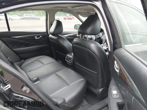 2018 Infiniti Q50 3.0t LUXE with VIN JN1EV7AR3JM438408, listed as a IAAI auction lot 42196488 with 134,519 mi miles. Bid and sale history available at carsss.com. Image 8.