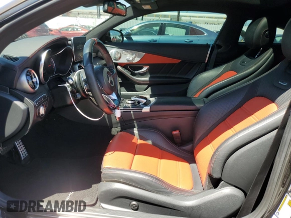 2017 Mercedes-Benz C 63 S AMG with VIN WDDWJ8HBXHF503674, listed as a Copart auction lot 68567474 with 45,088 mi miles and Clean Title. Bid and sale history available at carsss.com. Image 7.