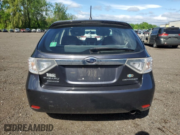 2010 Subaru Impreza i Premium z VIN JF1GH6B65AH826668, wystawiony jako Copart lot #57514305 z przebiegiem 143 146 mil mil oraz Szkoda całkowita • Salvage title. Historia ofert i sprzedaży dostępna na DreamBid. Obrazek 6.