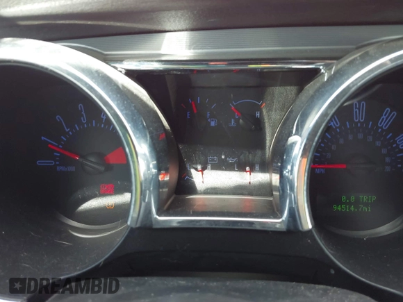 2008 Ford Mustang Deluxe with VIN 1ZVHT80N685116559, listed as a IAAI auction lot 41778691 with 94,514 mi miles and . Bid and sale history available at DreamBid. Image 7.
