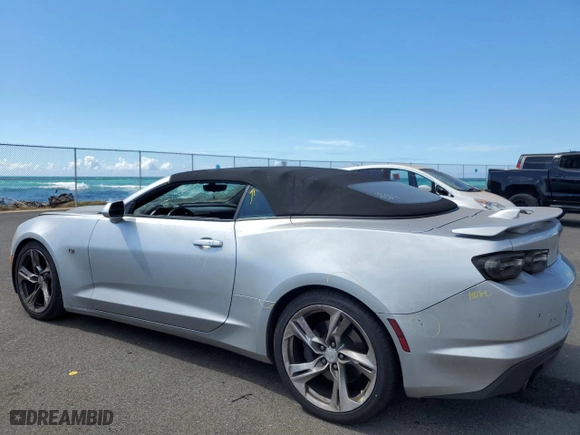 2019 Chevrolet Camaro 2SS with VIN 1G1FH3D74K0115546, listed as a Copart auction lot 77235704 with 64,243 mi miles and Clean Title. Bid and sale history available at carsss.com. Image 2.