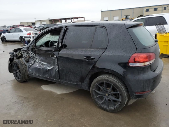 2011 Volkswagen Golf with VIN WVWDA7AJ0BW170583, listed as a Copart auction lot 45574495 with 164,008 mi miles and Salvage Title. Bid and sale history available at carsss.com. Image 2.