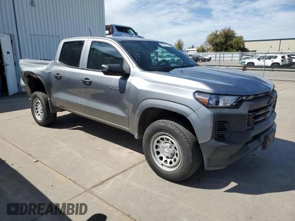 2023 Chevrolet Colorado 2WD Work Truck with VIN 1GCGSBEC0P1178373, listed as a Copart auction lot 52898695 with 20,530 mi miles and Clean title. Bid and sale history available at DreamBid. Image 4.