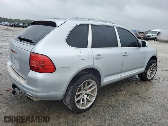 2005 Porsche Cayenne S with VIN WP1AB29P05LA60861, listed as a Copart auction lot 69835644 with 202,320 mi miles and Clean Title. Bid and sale history available at carsss.com. Image 3.