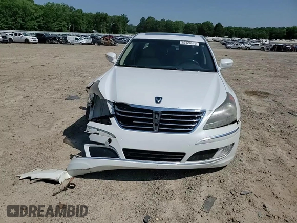 2013 Hyundai Equus Ultimate with VIN KMHGH4JH6DU059194, listed as a Copart auction lot 60420895 with 169,898 mi miles and Clean title. Bid and sale history available at DreamBid. Image 13.