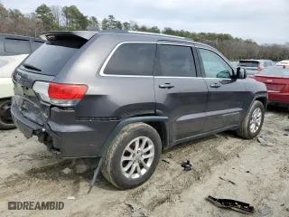 2015 Jeep Grand Cherokee Laredo with VIN 1C4RJFAG4FC627438, listed as a Copart auction lot 44078074 with 123,681 mi miles and Salvage Title. Bid and sale history available at carsss.com. Image 3.