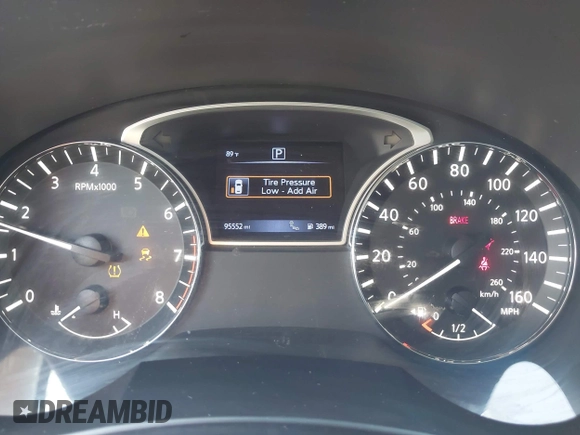 2017 Nissan Altima SV with VIN 1N4AL3AP4HC171083, listed as a IAAI auction lot 41919777 with 95,552 mi miles and . Bid and sale history available at DreamBid. Image 7.