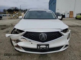 2022 Acura MDX w/Technology Package with VIN 5J8YE1H45NL043239, listed as a Copart auction lot 47295685 with 40,427 mi miles and Salvage Title. Bid and sale history available at carsss.com. Image 5.