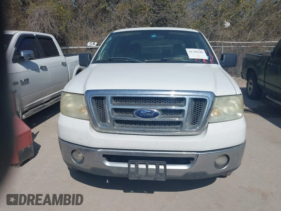 2008 Ford F-150 XL with VIN 1FTRW12W68FB28653, listed as a IAAI auction lot 41786180 with 265,640 mi miles. Bid and sale history available at carsss.com. Image 12.