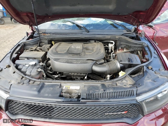 2018 Dodge Durango GT with VIN 1C4RDJDG2JC434980, listed as a Copart auction lot 44220135 with 85,914 mi miles and Salvage Title. Bid and sale history available at carsss.com. Image 12.