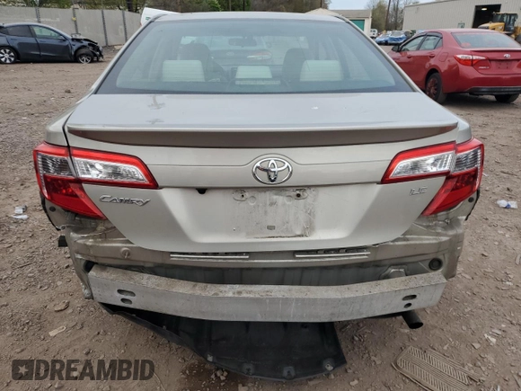 2014 Toyota Camry L with VIN 4T4BF1FK9ER337810, listed as a Copart auction lot 54104485 with 110,716 mi miles and Salvage Title. Bid and sale history available at carsss.com. Image 6.