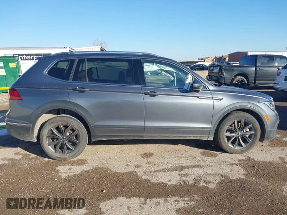 2022 Volkswagen Tiguan SE with VIN 3VV3B7AX1NM147445, listed as a IAAI auction lot 41755217 with 59,399 mi miles and . Bid and sale history available at DreamBid. Image 13.