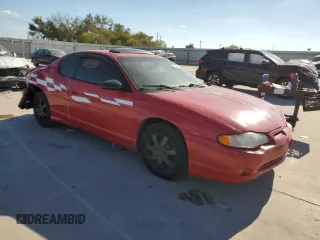 2004 Chevrolet Monte Carlo SS with VIN 2G1WX12K449404059, listed as a Copart auction lot 73695584 with 0 mi miles and Salvage Title. Bid and sale history available at carsss.com. Image 4.