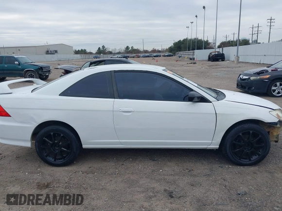 2005 Honda Civic Cpe LX with VIN 1HGEM22595L051891, listed as a IAAI auction lot 41271309 with 146,060 mi miles. Bid and sale history available at carsss.com. Image 13.
