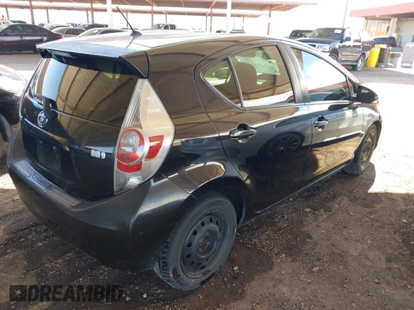 2013 Toyota Prius One with VIN JTDKDTB31D1031487, listed as a IAAI auction lot 41751357 with 222,848 mi miles and . Bid and sale history available at DreamBid. Image 4.