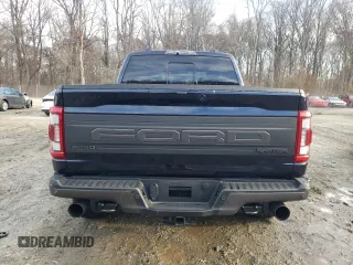 2022 Ford F-150 Raptor with VIN 1FTFW1RG0NFB46241, listed as a Copart auction lot 76933043 with Not Provided miles and Salvage Title. Bid and sale history available at carsss.com. Image 6.