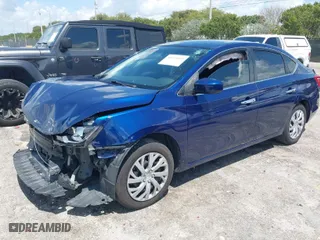 2017 Nissan Sentra S with VIN 3N1AB7AP2HY267583, listed as a IAAI auction lot 41925101 with 177,902 mi miles. Bid and sale history available at carsss.com. Image 2.
