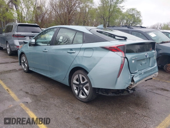 2017 Toyota Prius Two with VIN JTDKARFU1H3048623, listed as a IAAI auction lot 41971494 with 141,584 mi miles. Bid and sale history available at carsss.com. Image 3.